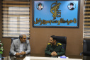 دیدار صمیمانه هیات رئیسه دانشگاه با سرهنگ ملایی فرمانده ناحیه مقاومت بسیج سپاه شهرستان زابل به مناسبت سال نو