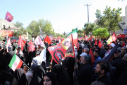 گزارش تصویری حضور جامعه دانشگاهی دانشگاه زابل در مراسم وداع و تشییع رهبر شهید انقلاب اسلامی در شهر مشهد مقدس