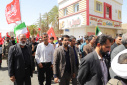 گزارش تصویری حضور جامعه دانشگاهی دانشگاه زابل در مراسم قیام مردم سیستان به خونخواهی امام شهید