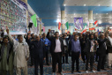 گزارش تصویری حضور جامعه دانشگاهی دانشگاه زابل در همایش بزرگ جان فداهای ایران در مصلی شهرستان زابل