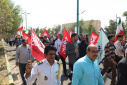 گزارش تصویری اجتماع بزرگ دانشگاهیان سیستان در دانشگاه زابل