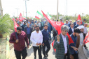 گزارش تصویری اجتماع بزرگ دانشگاهیان سیستان در دانشگاه زابل
