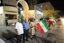 گزارش تصویری از پرچم گردانی و عرض ارادت به پرچم مقدس جمهوری اسلامی ایران توسط دانشگاهیان دانشگاه زابل در دویست و بیست و یکمین شب از اجتماعات مردمی