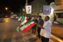 گزارش تصویری از پرچم گردانی و عرض ارادت به پرچم مقدس جمهوری اسلامی ایران توسط دانشگاهیان دانشگاه زابل در دویست و بیست و یکمین شب از اجتماعات مردمی