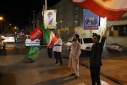 گزارش تصویری از پرچم گردانی و عرض ارادت به پرچم مقدس جمهوری اسلامی ایران توسط دانشگاهیان دانشگاه زابل در دویست و بیست و یکمین شب از اجتماعات مردمی