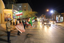 گزارش تصویری از پرچم گردانی و عرض ارادت به پرچم مقدس جمهوری اسلامی ایران توسط دانشگاهیان دانشگاه زابل در دویست و بیست و یکمین شب از اجتماعات مردمی