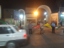 گزارش تصویری از پرچم‌گردانی و عرض ارادت به پرچم مقدس جمهوری اسلامی ایران توسط دانشگاهیان دانشگاه زابل در دویست و بیست و دومین شب از اجتماعات مردمی