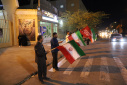 گزارش تصویری از پرچم گردانی و عرض ارادت به پرچم مقدس جمهوری اسلامی ایران توسط دانشگاهیان دانشگاه زابل در دویست و بیست و سومین شب از اجتماعات مردمی