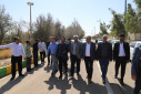 گزارش تصویری آیین کلنگ زنی پروژه اجرای خط توزیع گاز و احداث ایستگاه تقلیل فشار پردیس جدید دانشگاه زابل