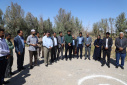 گزارش تصویری آیین کلنگ زنی پروژه اجرای خط توزیع گاز و احداث ایستگاه تقلیل فشار پردیس جدید دانشگاه زابل