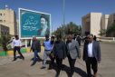 گزارش تصویری آیین کلنگ زنی پروژه اجرای خط توزیع گاز و احداث ایستگاه تقلیل فشار پردیس جدید دانشگاه زابل