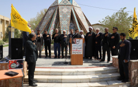 تجمع دانشگاهیان دانشگاه زابل به مناسبت شهادت دبیر کل حزب الله لبنان «شهید سیدحسن نصرالله(ره)» و محکومیت جنایات ددمنشانه رژیم غاصب صهیونیستی در لبنان و غزه