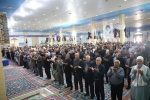 گزارش تصویری حضور جامعه دانشگاهی دانشگاه زابل در آیین عبادی سیاسی نماز جمعه و مراسم اربعین رهبر شهید انقلاب اسلامی  و شهدای جنگ رمضان
