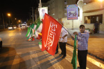 گزارش تصویری از پرچم گردانی و عرض ارادت به پرچم مقدس جمهوری اسلامی ایران توسط دانشگاهیان دانشگاه زابل در دویست و بیست و یکمین شب از اجتماعات مردمی